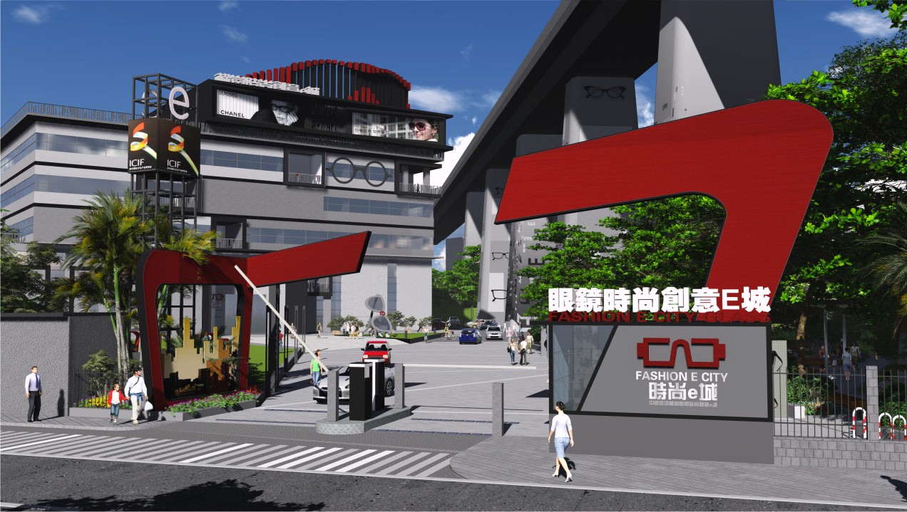 橫崗時(shí)尚E城辦公樓裝修設(shè)計(jì)